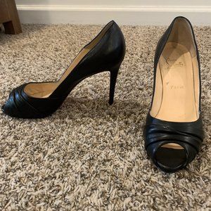 Christian Louboutin Clownita Peep toe pumps